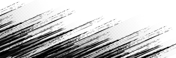 Vector striped pattern, grunge stripe seamless background, black and white brush strokes. grungy stripes. EPS 10