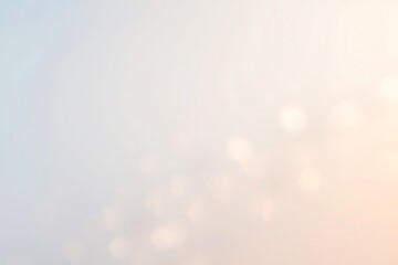 Generative AI Subtle Radiance Dream. A gentle gradient of soft colors merges into a serene bokeh