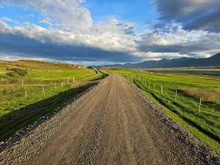 Obraz premium Roadtrip Straße wildes Island