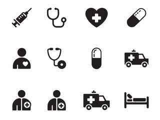 Pharmacy & Medicine Symbols Icon Pack – Vol.2