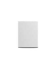 White square device, studio shot, clean background, product display