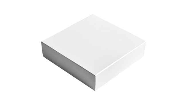 White square box, studio shot, clean background, packaging mockup (2)