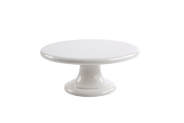 White cake stand, pedestal, dessert display, studio shot, bakery