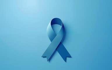 Movember men health awareness month poster for prostate cancer November social solidarity campaign. Vector symbol of blue ribbon for Movember no shave event against man prostate cancer. High quality