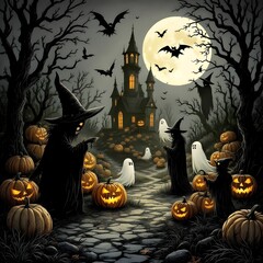 Halloween illustration 