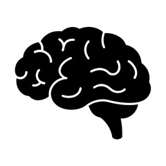 Human brain anatomy illustration for medical education and neuroscience research study design concept