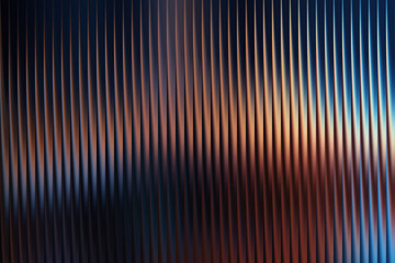 Abstract background with vertical lines and metallic color gradient