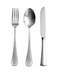 Three classic silver cutlery pieces