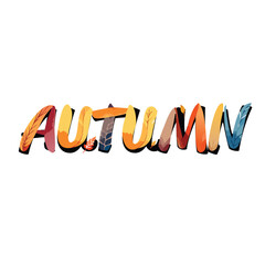 autumn  text
