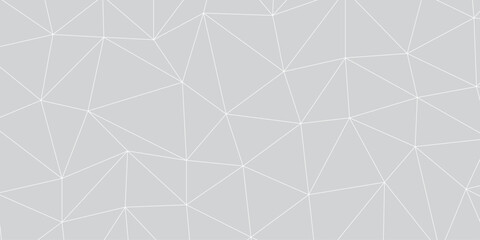 grey network. futuristic connection technology background with dots and lines for desktop. Structure molecule and communication. Template for science and technology presentation, Vector illustration.	