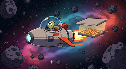 Interstellar Pizza Delivery