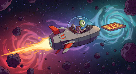 Interstellar Pizza Delivery