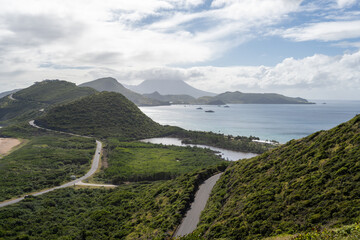 Timothy Hills – wunderschöne Südhalbinsel von St. Kitts, Hügel, Sandbuchten tolles Panorama