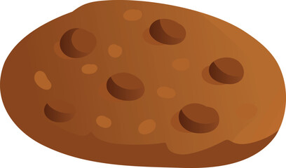 Illustration of Chocolate Chip Cookie