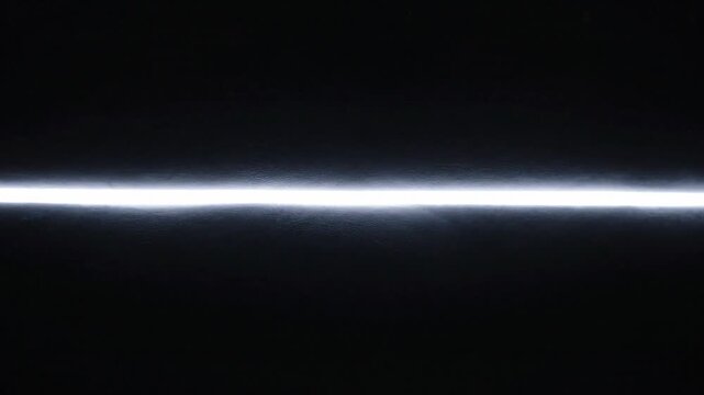 Abstract horizon band is shown cutting through void serene and atmospheric