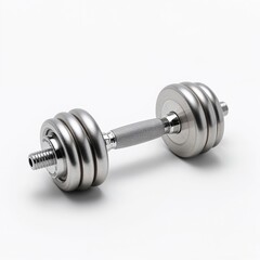 Naklejka premium Dumbbell isolated on white background