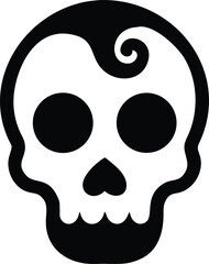 Stylized Monochromatic Sugar Cube Silhouette on White Background sweetener food