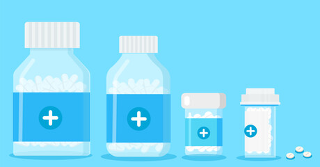 set of medical pills. Medicine healthcare vitamins and antibiotics capsule, pharmaceutical painkiller drugs isolated icons set. Antibiotic medical pharmaceutical, white pharmacy illustration
