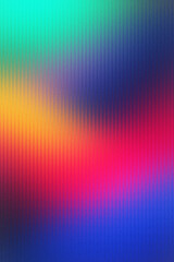 Gradient glass strip illustration of abstract colorful gradient background with vertical lines texture, vibrant and dynamic background