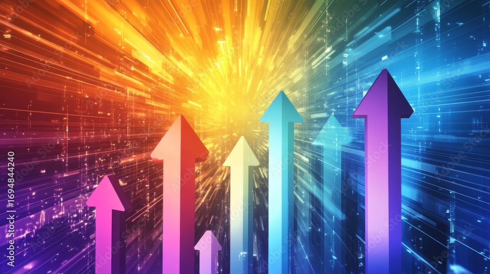 Poster accelerate digital business growth through data-driven charts and graphs in a dynamic online environ