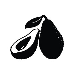 Downloadable avocado vector illustration for healthy food designs and organic product promotion use now