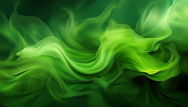 green background abstract green smoke background