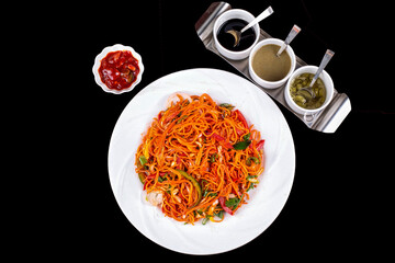 Kuh-chia or Hakka noodles