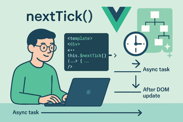 Vue Async DOM Update