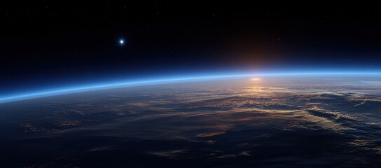 Earth from space, sunrise (8)
