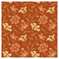 This seamless pattern, titled 