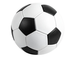 Fototapeta premium Minimal Soccer Ball – Studio Product Style