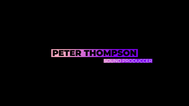 Modern Lower Third 08