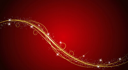 A luxurious digital background design. Abstract christmas background with snowflakes