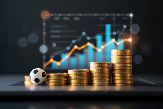 Financial Growth in Sports: Analyzing the Connection Between Soccer Revenue and Market Trends Through Graphs and Money