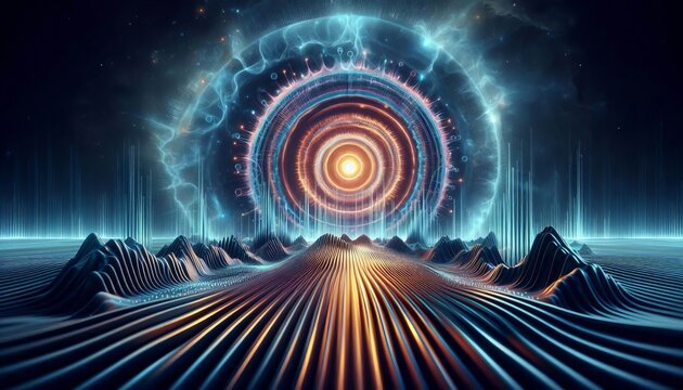 Sonic Vibration Wave Photography