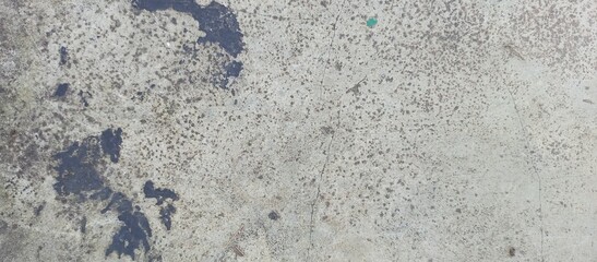 Industrial Grunge Concrete Floor with Splatter Stains