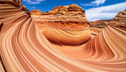 Stunning desert rock formations