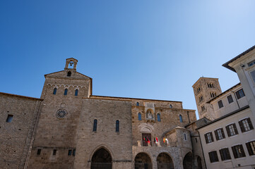 The Cathedral Basilica of Santa Maria Annunziata is the principal place of Catholic worship in Anagni, the episcopal seat of the Diocese of Anagni-Alatri; it has the dignity of a minor basilica.
