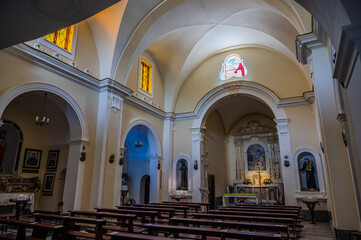 Obraz premium Gaeta, Latina, Lazio. Sanctuary of the Split Mountain 2025