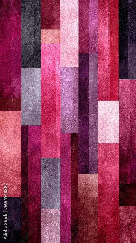 Poster grungy abstract texture with vertical purple and pink lines creating a distressed artistic backgroun