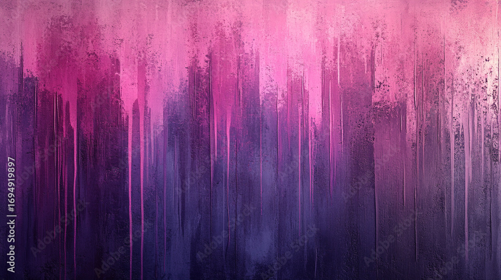 Poster grungy abstract texture with vertical purple and pink lines creating a distressed artistic backgroun