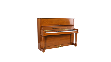 Upright Piano on transparent background png