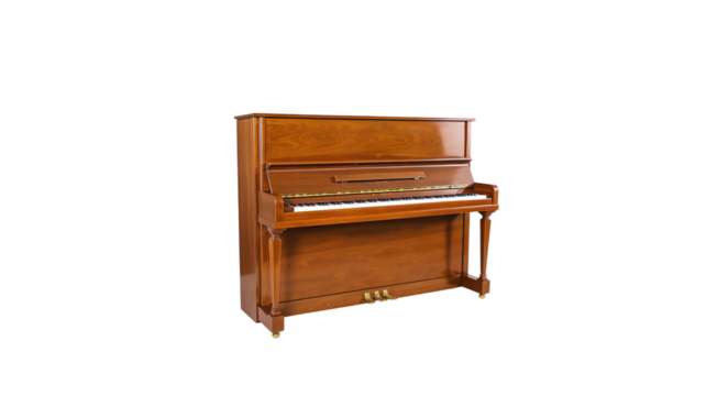 Upright Piano on transparent background png