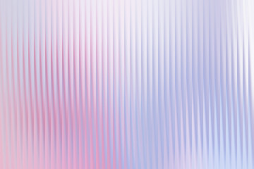 Abstract background with vertical ribbed texture in soft pastel pink and blue gradient, creating a gentle, flowing, and ethereal visual effect
