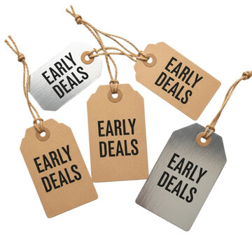 Shop early deals and save big discounts on limited time offers promotional sales event special prices now on transparent background