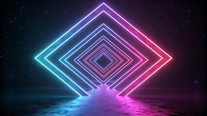 abstract background with stars