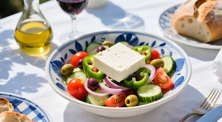 Fresh Traditional Greek Salad