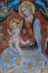 Obraz premium Gubbio, Umbria. The Church of Santa Maria Nuova