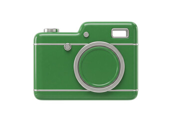 Isolated retro style camera, vintage photo equipment, old camera, vintage looking, classic