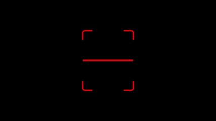 Glowing line scanner icon animation isolated scanner neon shine icon animation . A scanner icon displays a glowing, sleek representation of a barcode or QR code scanner - Powered by Adobe
